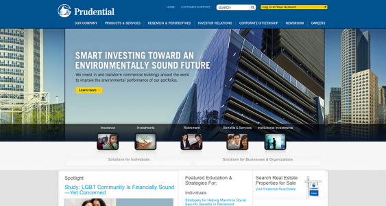 Prudential Website